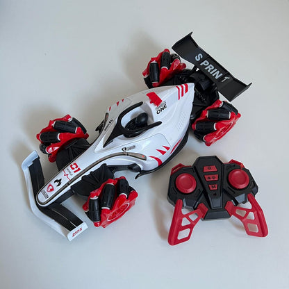 JOUET VOITURE AVEC COMMANDE SPRAY STUNT CX-88