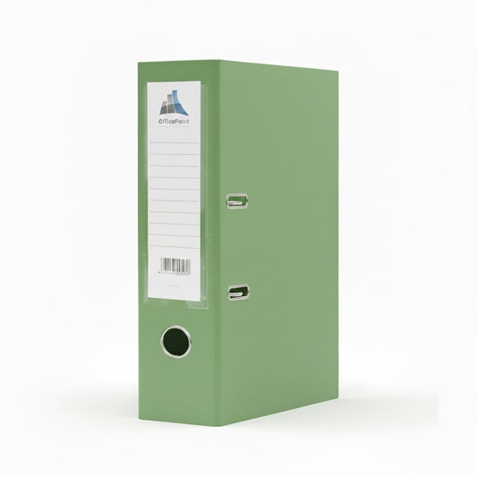 CLASSEUR A LEVIER OFFICEPLAST 75MM VERT PISTA