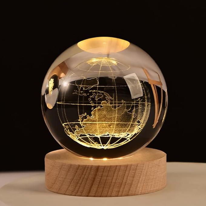 Lampe Boule Cristal