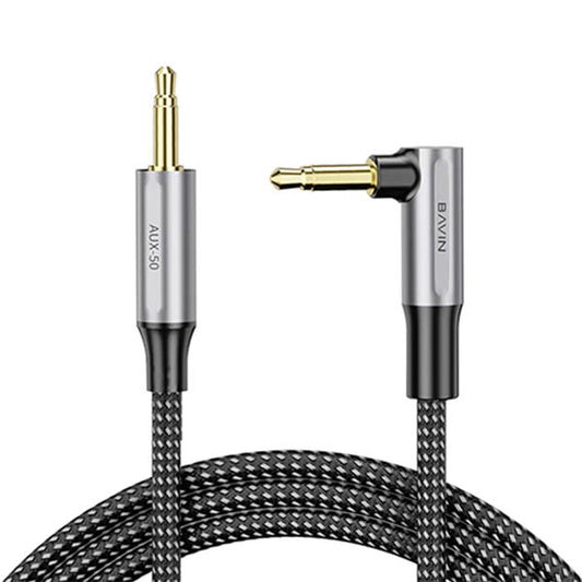 CABLE AUDIO 3.5*3.5MM BAVIN 1M REF AUX-50