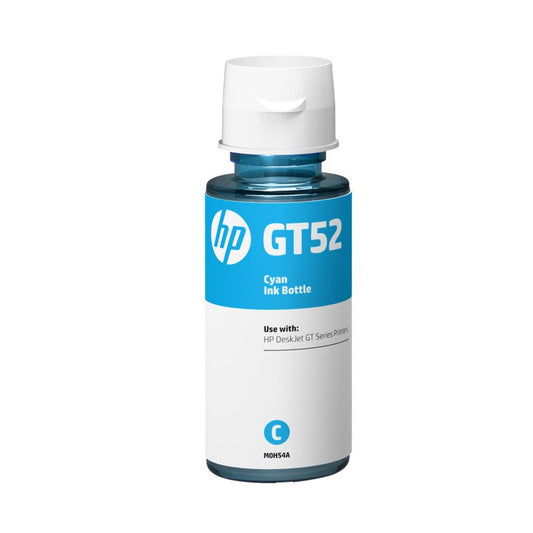 BOUTEILLE D ENCRE HP ORIGINAL GT52 CYAN