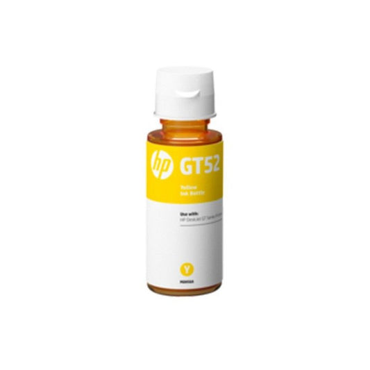 BOUTEILLE D ENCRE HP ORIGINAL GT52 JAUNE