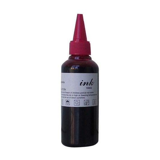 BOUTEILLE D ENCRE UNIVERSELLE ADAPTABLE 100ML MAGENTA