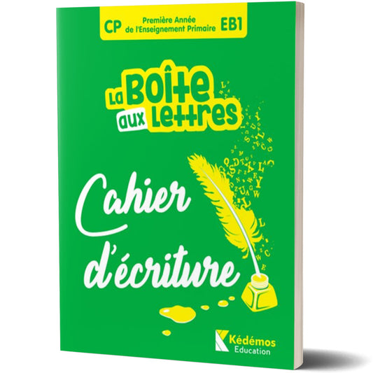 MP LA BOITE AUX LETTRES-CAHIER D ECRITURE 3 CP/EB1