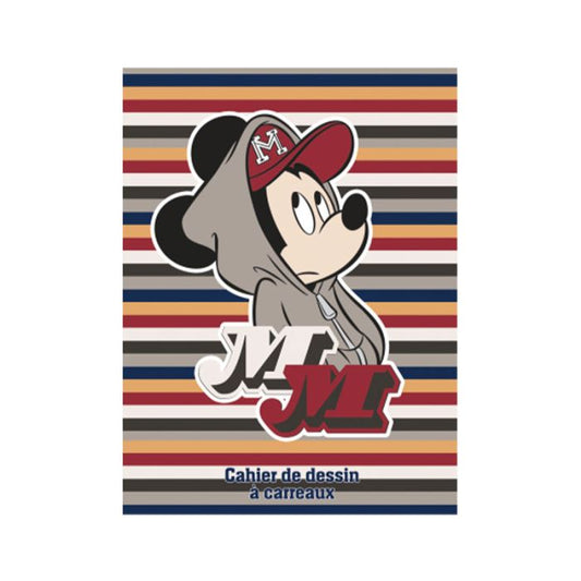 CAHIER DE DESSIN 10*10 24*32 YAMAMA DISNEY 16P