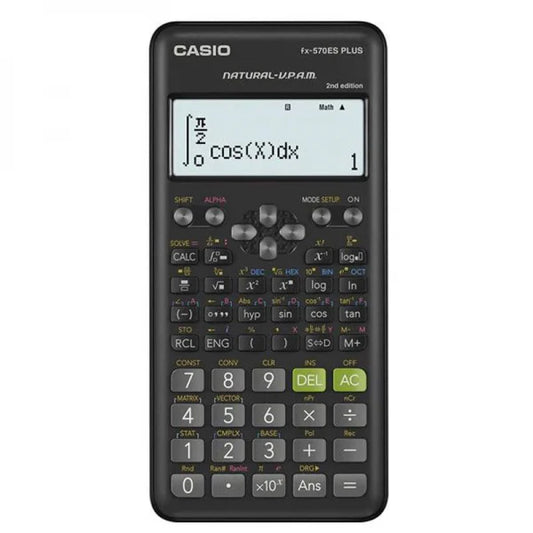 CALCULATRICE SCIENTIFIQUE CASIO FX-570ES PLUS NOIR