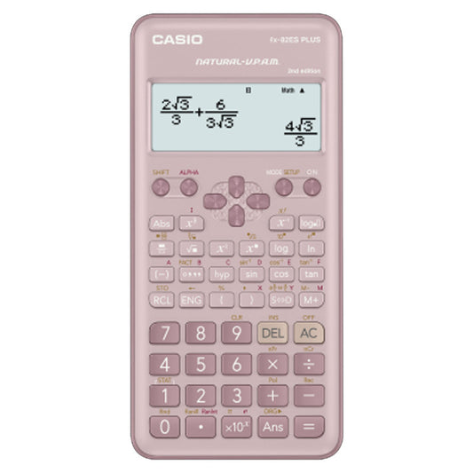 CALCULATRICE SCIENTIFIQUE CASIO FX-82ES PLUS ROSE