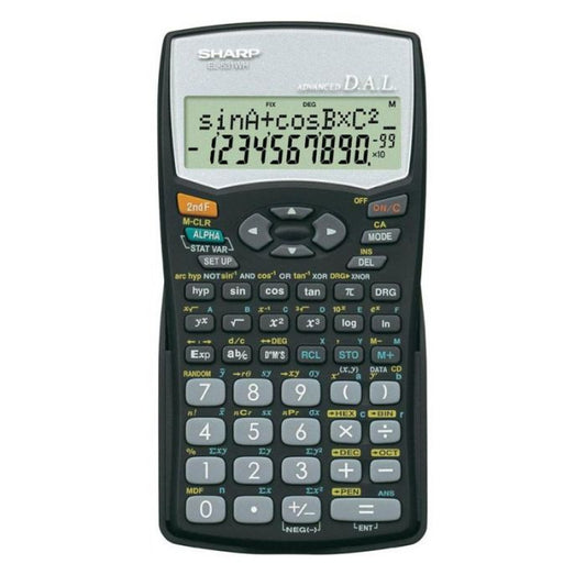 Calculatrice scientifique SHARP 272F EL531WH-BK