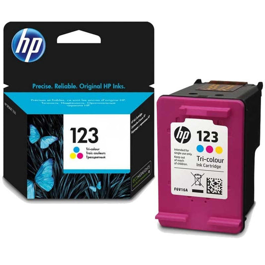 CARTOUCHE D ENCRE HP ORIGINAL 123 COULEUR