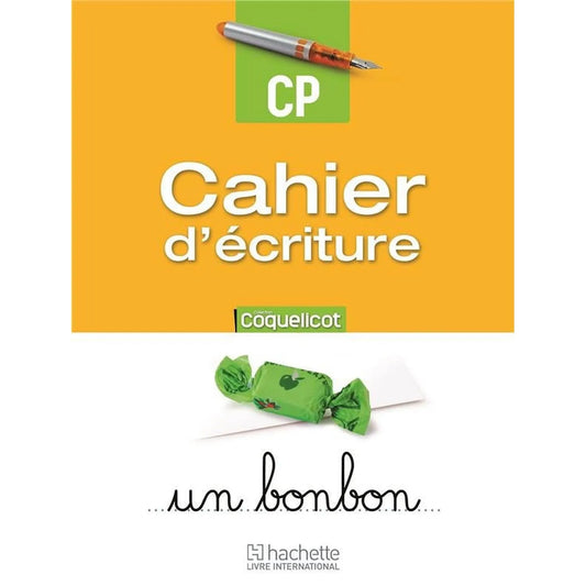 MP COQUELICOT CP-CAHIER D'ECRITURE