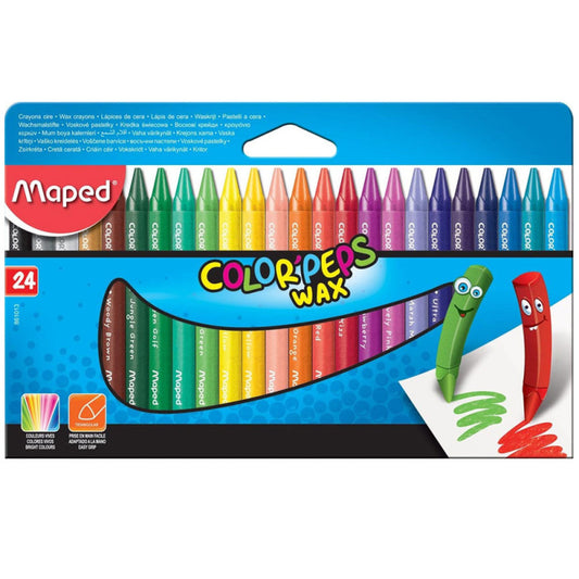 CRAYON DE CIRE MAPED DE 24 REF 861013