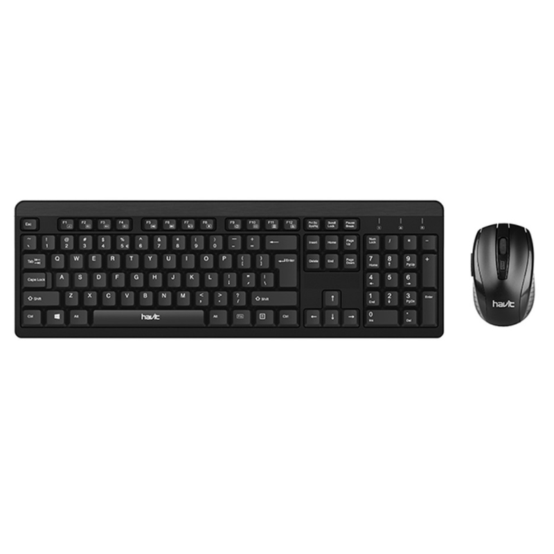 CLAVIER ET SOURIS SANS FIL HAVIT KB 260GCM