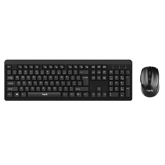 CLAVIER ET SOURIS SANS FIL HAVIT KB 260GCM