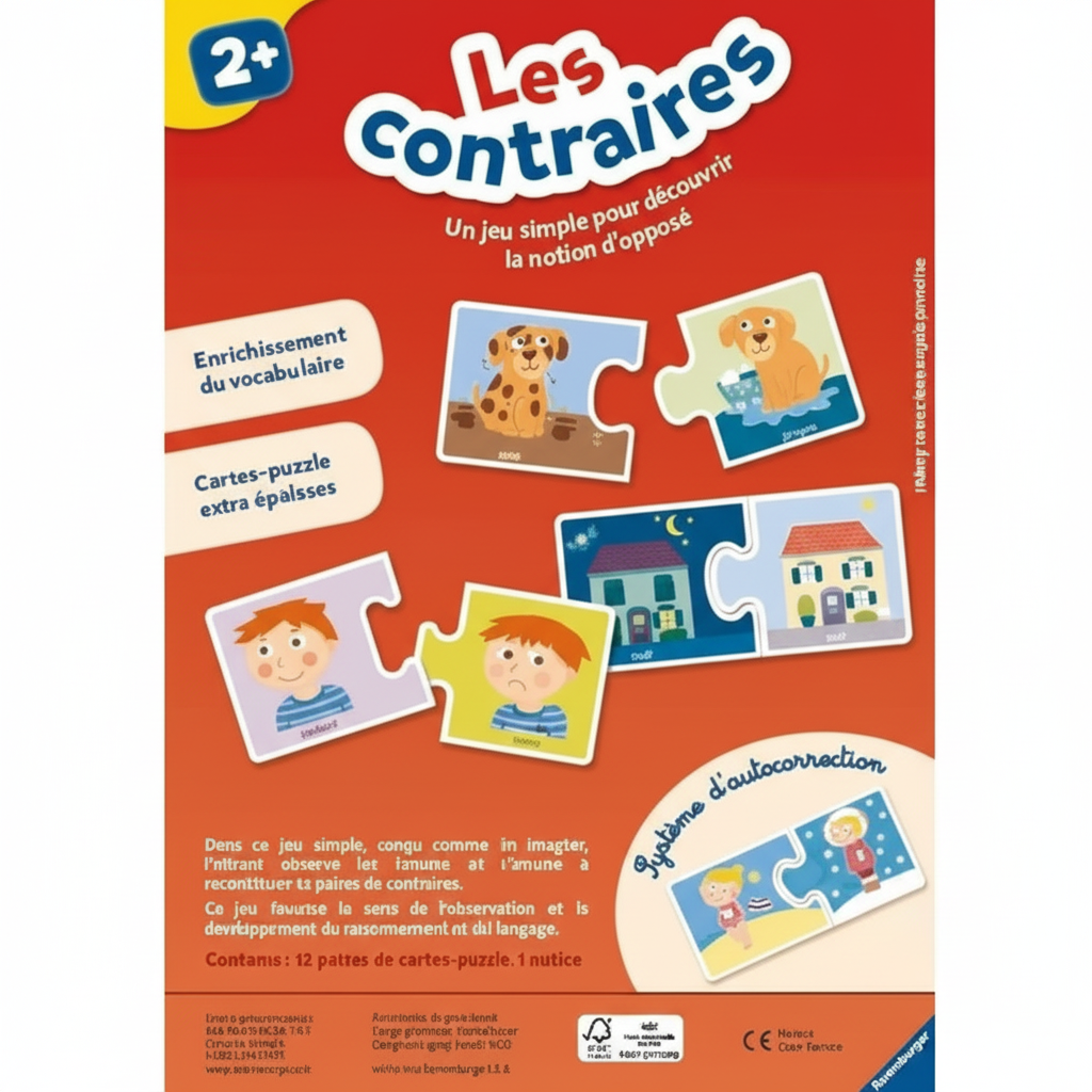 JOUET LES CONTRAIRES REF 8022F-1