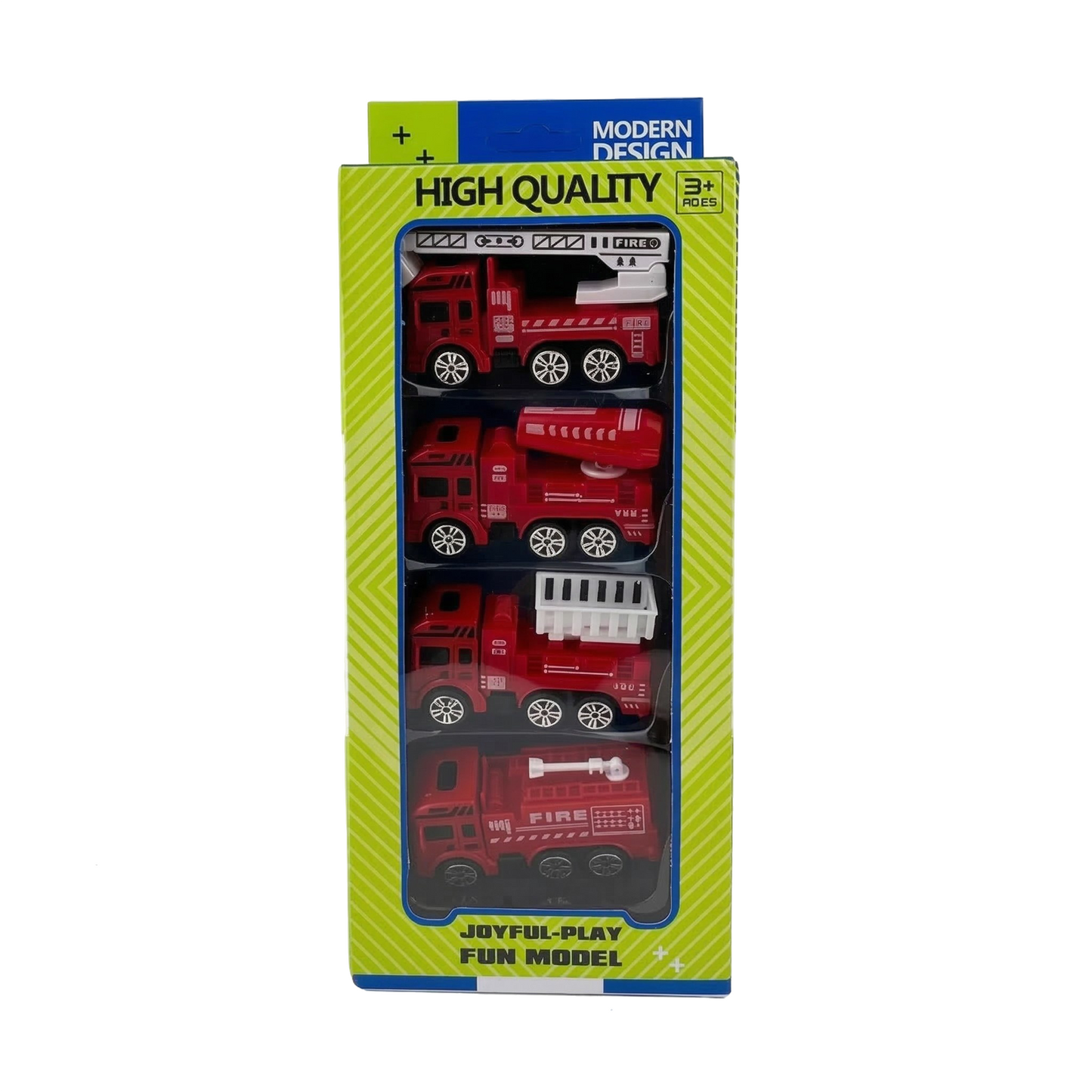 JOUET SET DE 4 MINI CAMIONS
