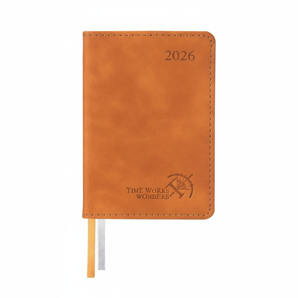 AGENDA 2026 DE POCHE S.CUIR 7.5*11.5
