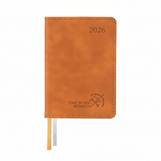 AGENDA 2026 DE POCHE S.CUIR 7.5*11.5