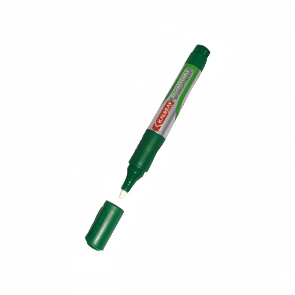 MARQUEUR TABLEAU KALABRAY RECHARGEABLE K-302 VERT