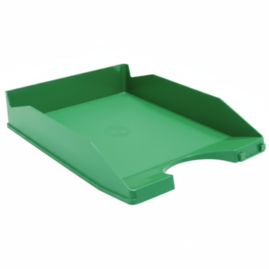 CORBEILLE A COURRIER FAIBO OPAQUE VERT PISTACHE