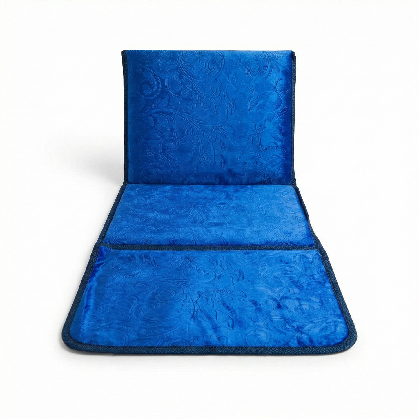 TAPIS DE PRIERE PLIABLE VELOUR AVEC DOSSIER