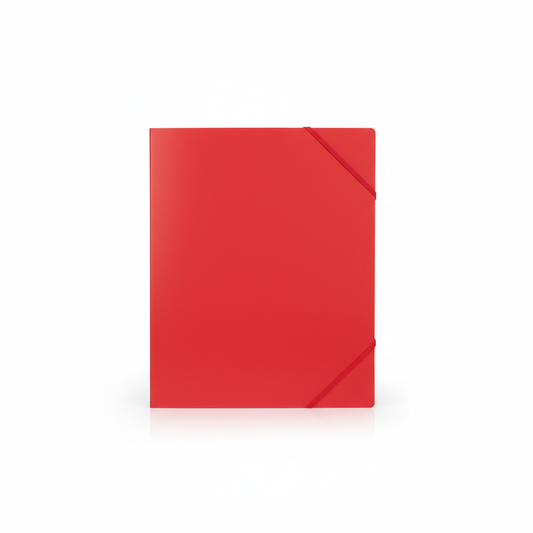 BOITE DE CLASSEMENT PURPLE ESSENTIAL DOS 25 ROUGE