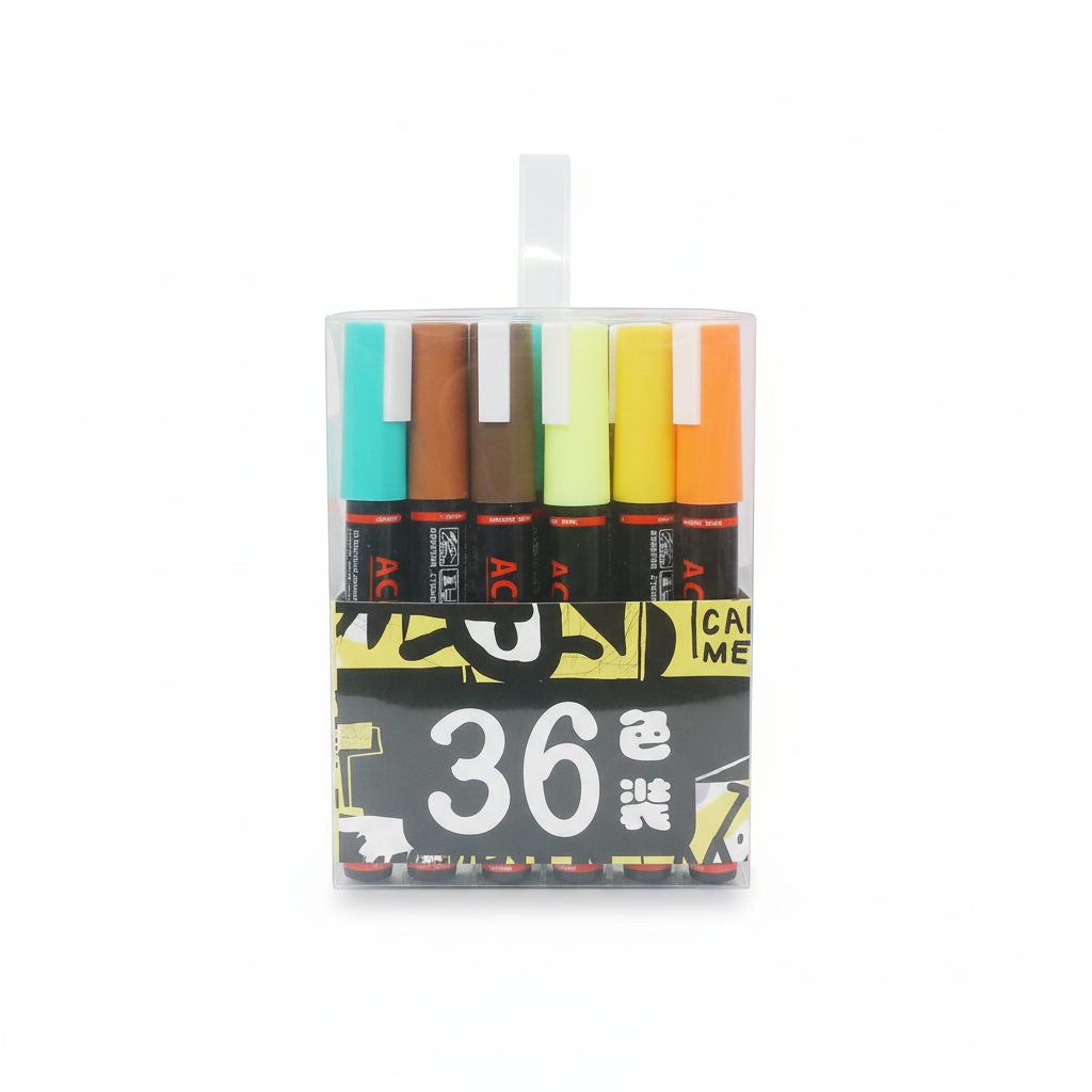 MARQUEUR ACRYLIQUE DE 36 REF AC-18