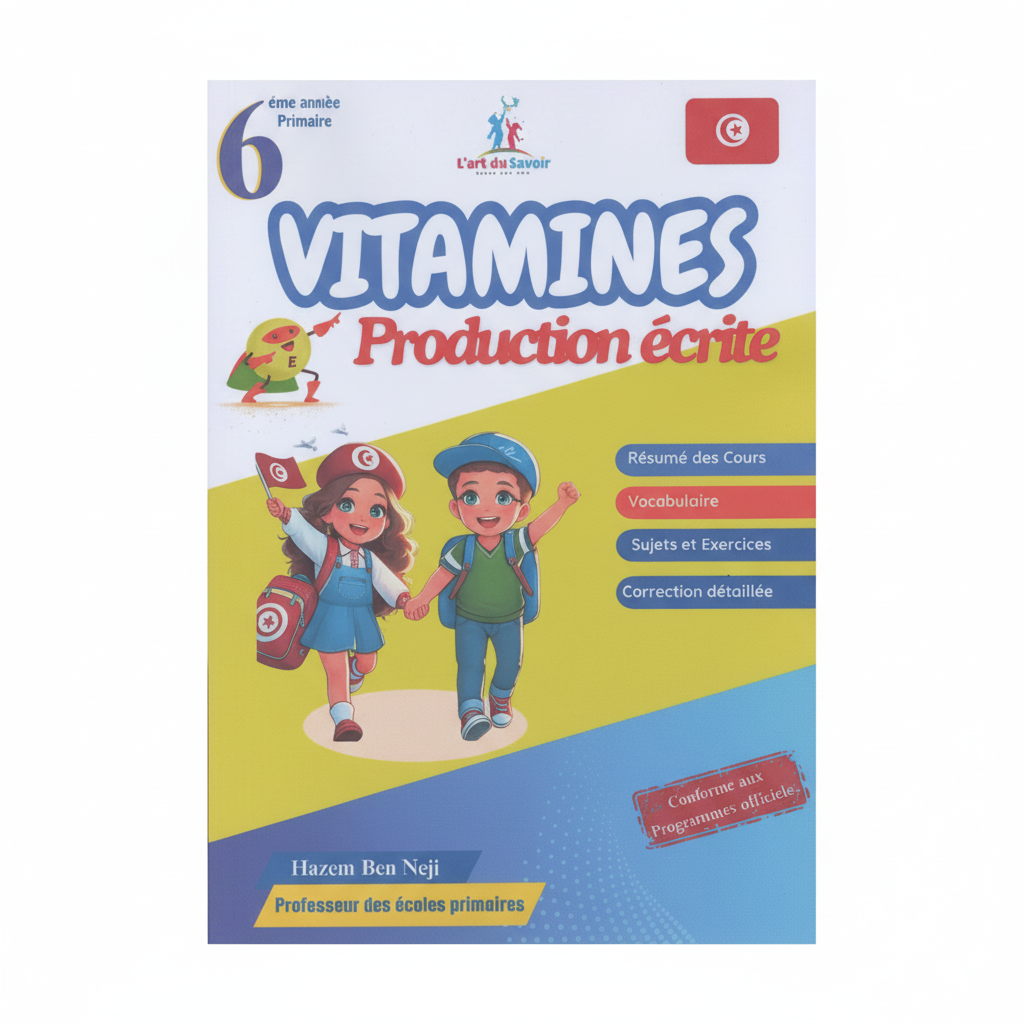GLOBAL 6E PRIM VITAMINES-PRODUCTION ECRITE