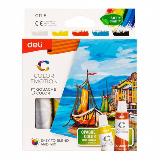 GOUACHE TUBE DELI DE 5 REF C11-5