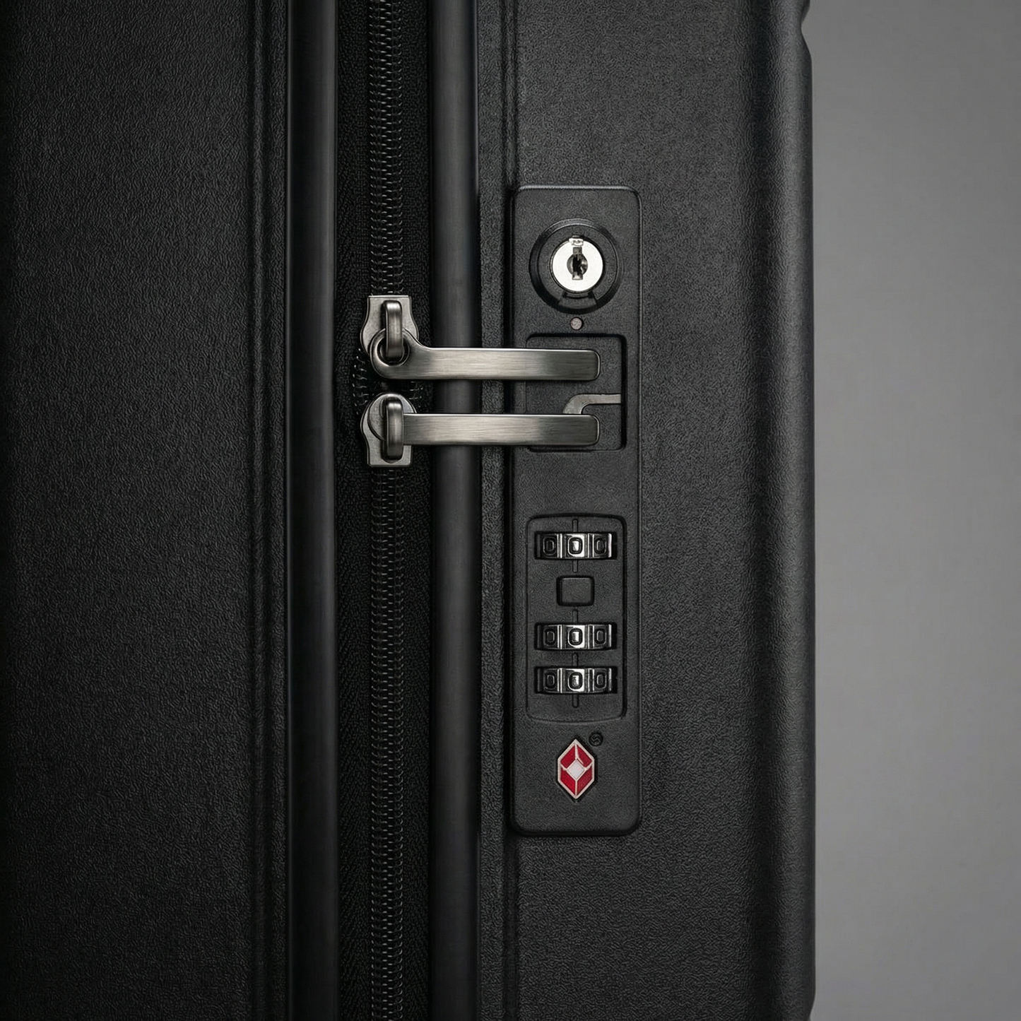 LUGGAGE WAMA LX-1826 DISCOVERY SET DE 3 NOIR