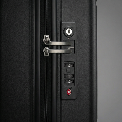 LUGGAGE WAMA LX-1826 DISCOVERY SET DE 3 NOIR