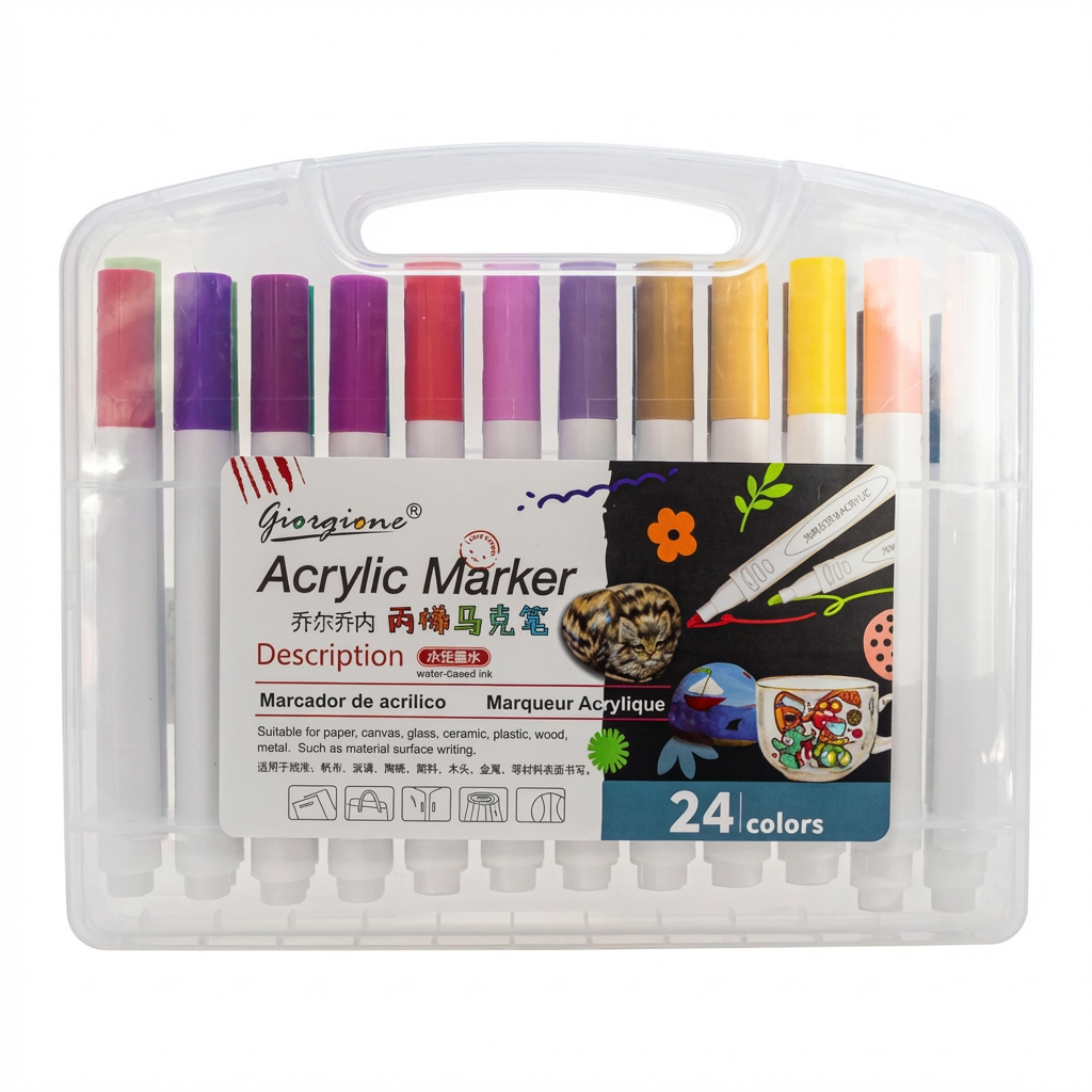 MARQUEUR ACRYLIQUE GIORGIONE DE 24 REF G-AM24