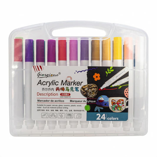 MARQUEUR ACRYLIQUE GIORGIONE DE 24 REF G-AM24