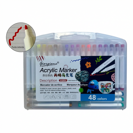 MARQUEUR ACRYLIQUE GIORGIONE  DE 48 REF G-AM48