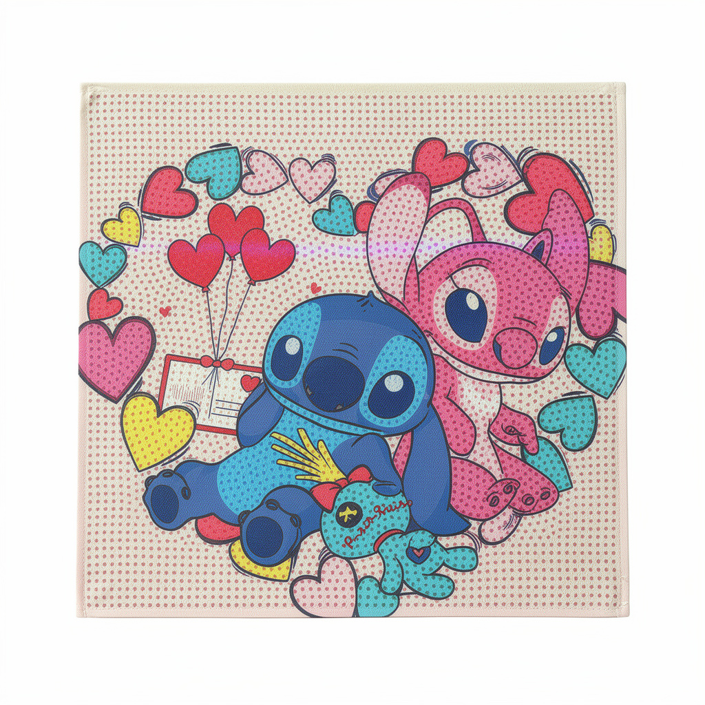 CHASSIS TOILE COTON DIAMANTE 30*30