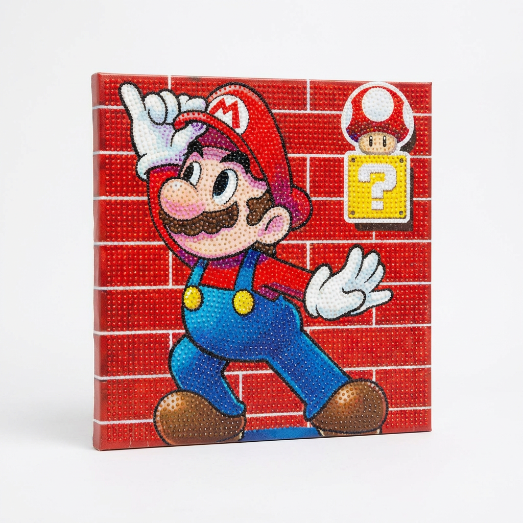 CHASSIS TOILE COTON DIAMANTE 30*30