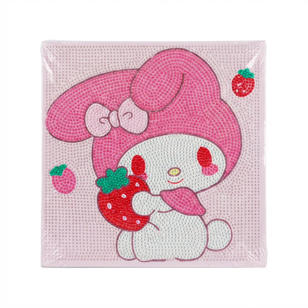 CHASSIS TOILE COTON DIAMANTE 30*30