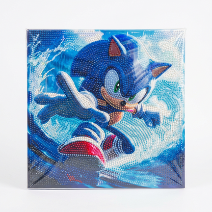 CHASSIS TOILE COTON DIAMANTE 30*30