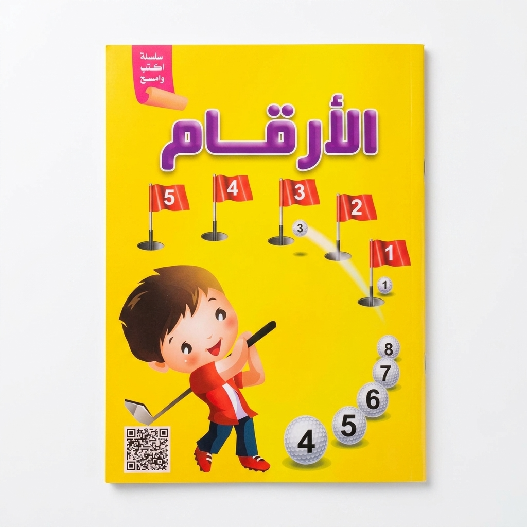 سلسلة اكتب و امسح-الارقام - مناهج الطفولة