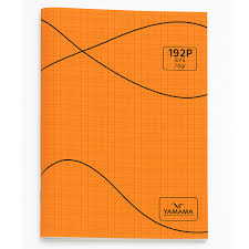 CAHIER PIQURE A4 10/10 192P YAMAMA CP 70G ORANGE