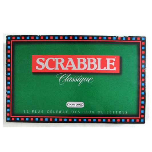 JOUET SCRABBLE Français CARTON VERT