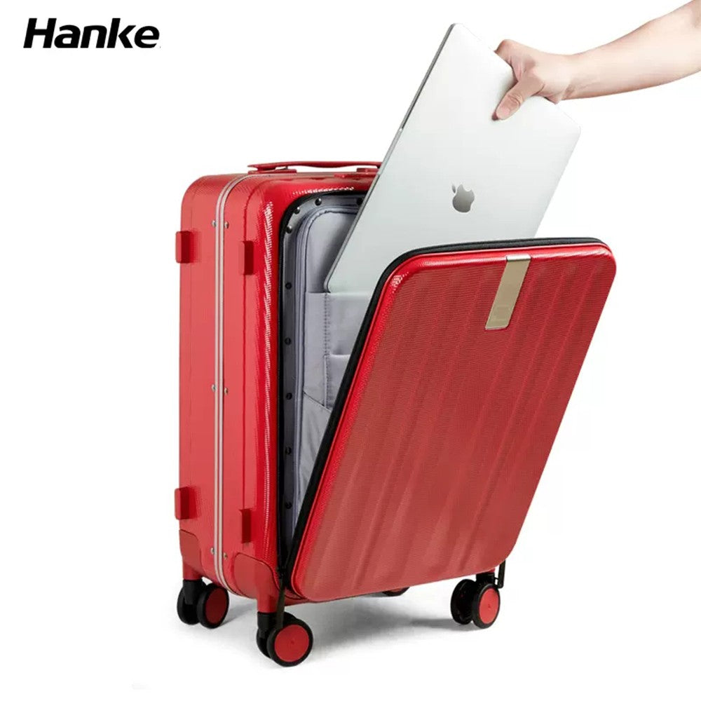 LUGGAGE HANKE NEPTUNUS 24P ROUGE