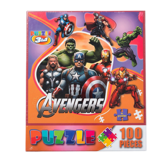 JOUET PUZZLE 3EN1 AVENGERS-LILO&STITCH