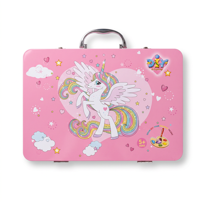 SET DE COLORIAGE-VALISETTE  METAL REF 710