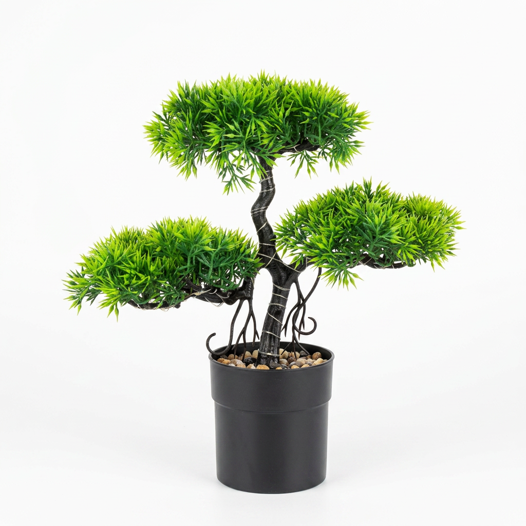 POT DECORATIF PLASTIQUE HERBES LUMIN REF HB-24-197