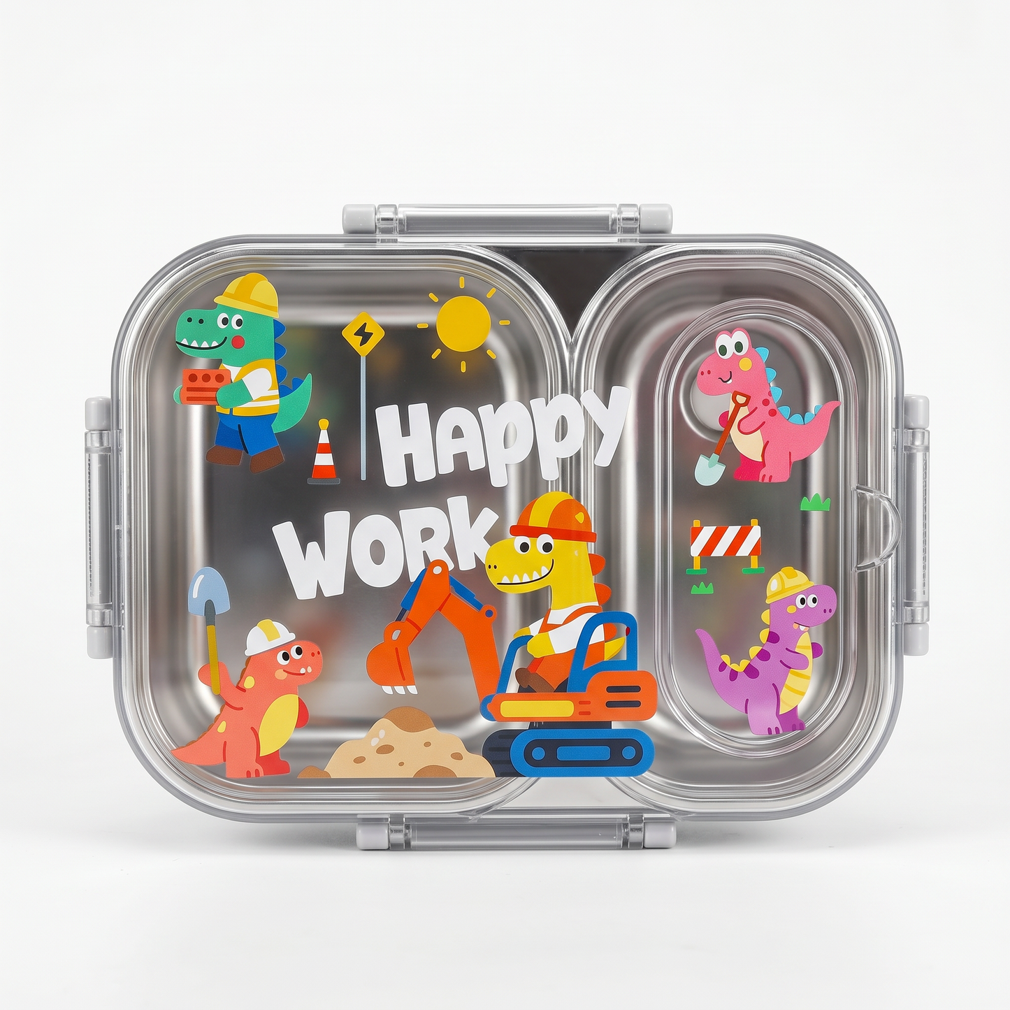 LUNCH BOX INOX 600ML REF LX-7163