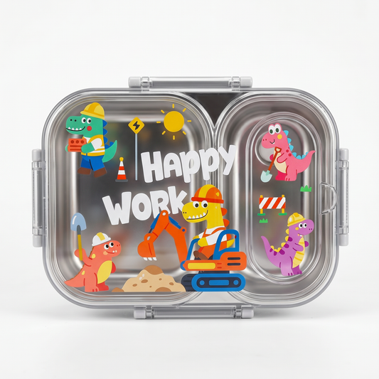 LUNCH BOX INOX 600ML REF LX-7163