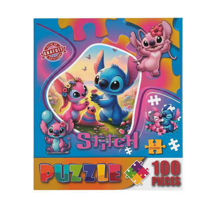 JOUET PUZZLE 3EN1 BARBIE-STITCH