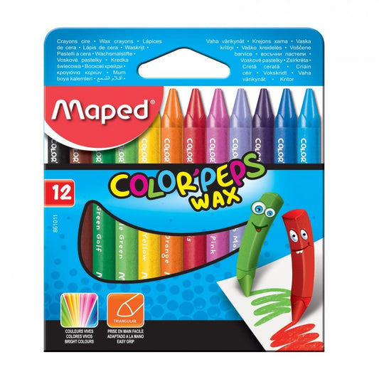 CRAYON DE CIRE MAPED 12/9 REF 861011
