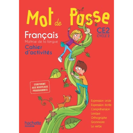 MP MOT DE PASSE CAHIER D ACTIVITES CE2 EDITION HACHETTE