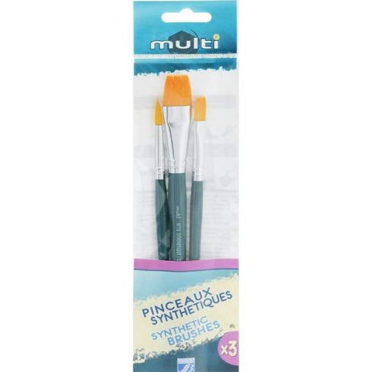 PINCEAU LEFRANC BOURGEOIS POCH DE 3 MULTI 120102